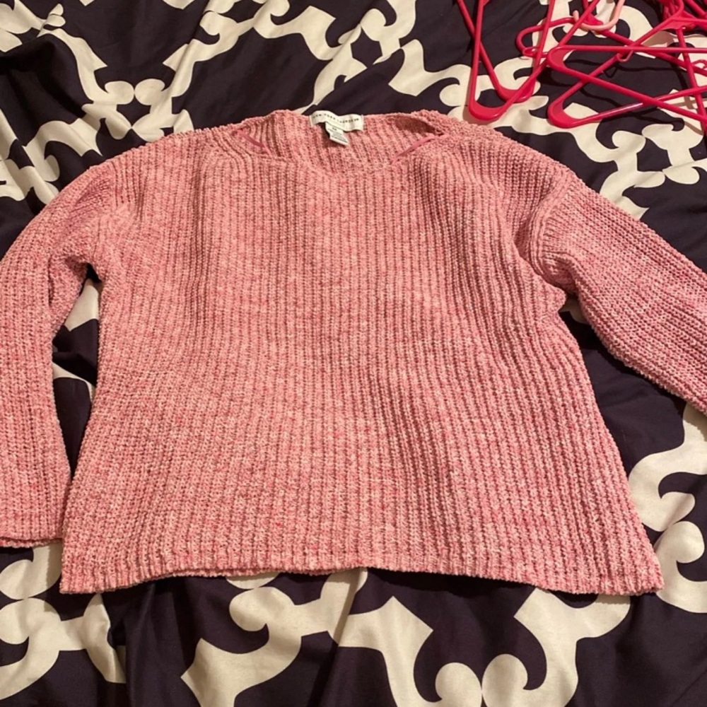 Pink sweater
